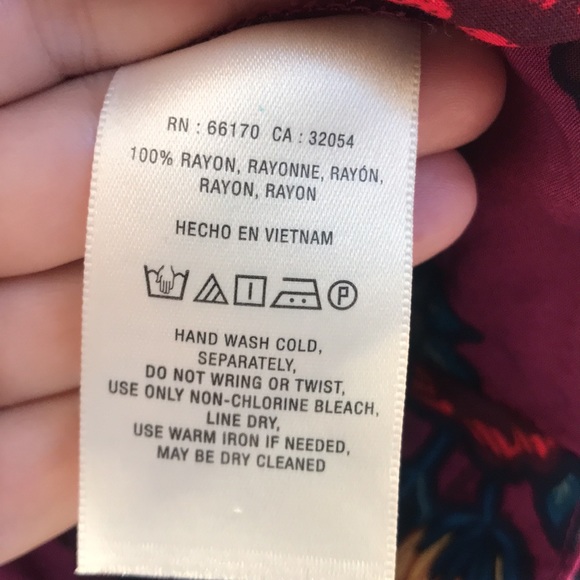 NWOT Anthropologie tie-up blouse. By Moulinette Soeurs. Sz 6. So colorful !! - Picture 10 of 10